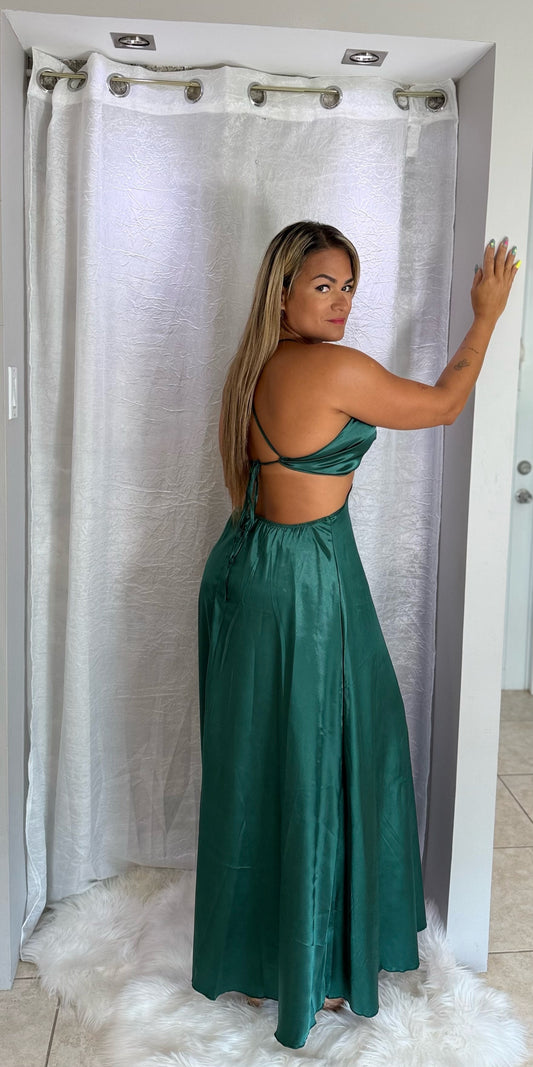 ✨ Sand Bar Dress – Emerald Edition ✨