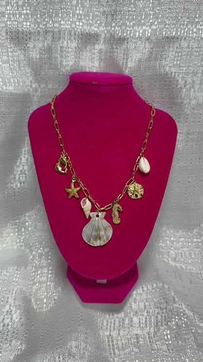 Ocean Charm Necklace