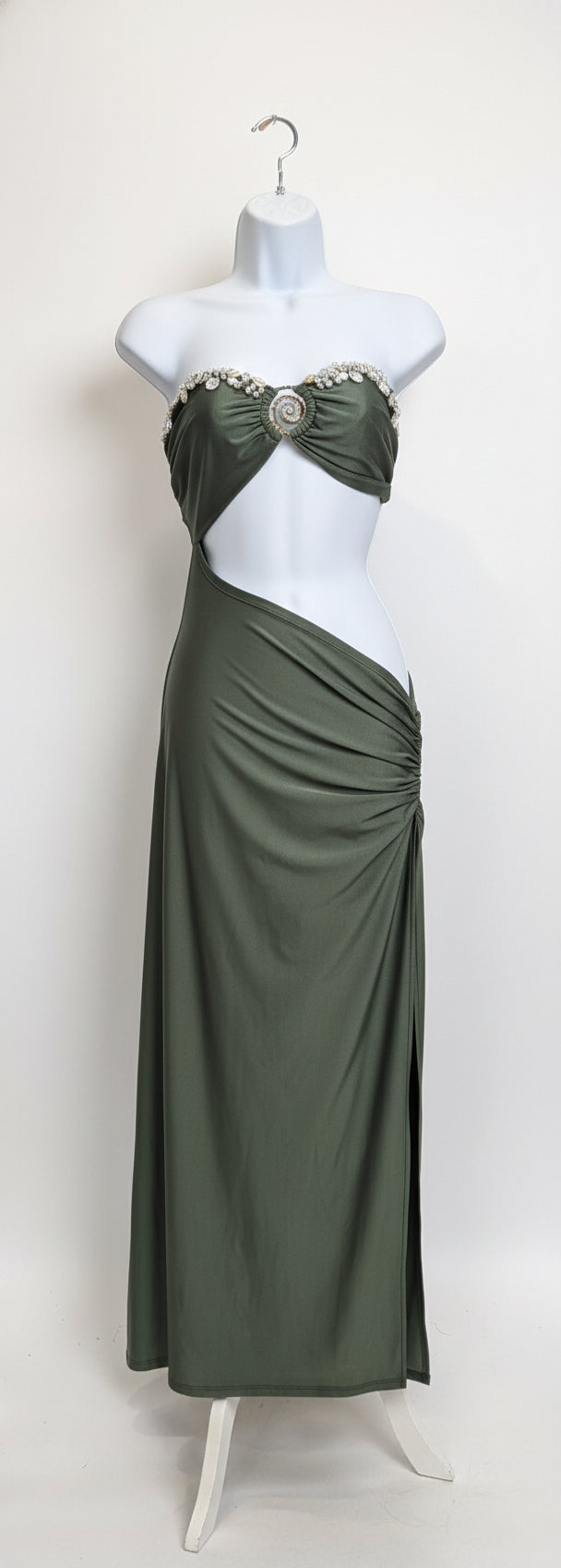 Sea Moss Goddess Dress 🌿✨