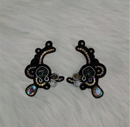 Black Pearl Earings