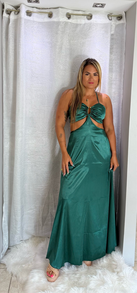 ✨ Sand Bar Dress – Emerald Edition ✨