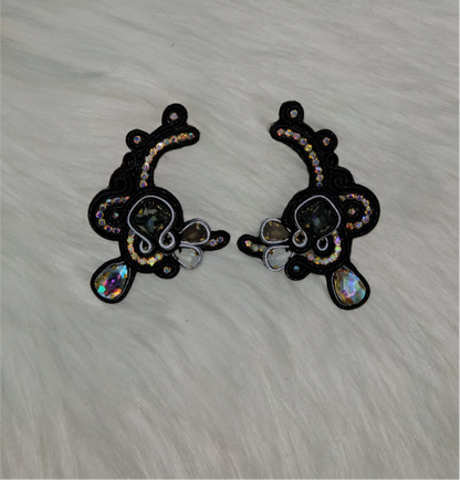 Black Pearl Earings