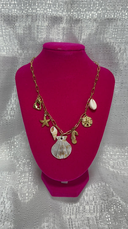 Ocean Charm Necklace