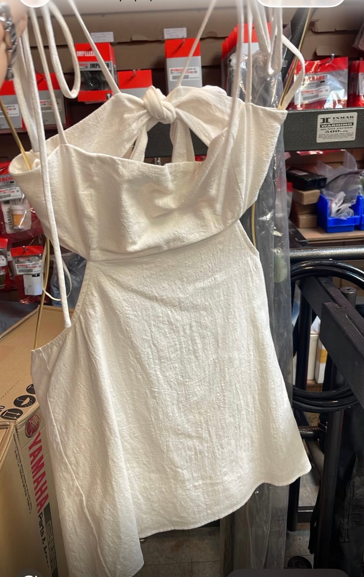 White Pearl Dress