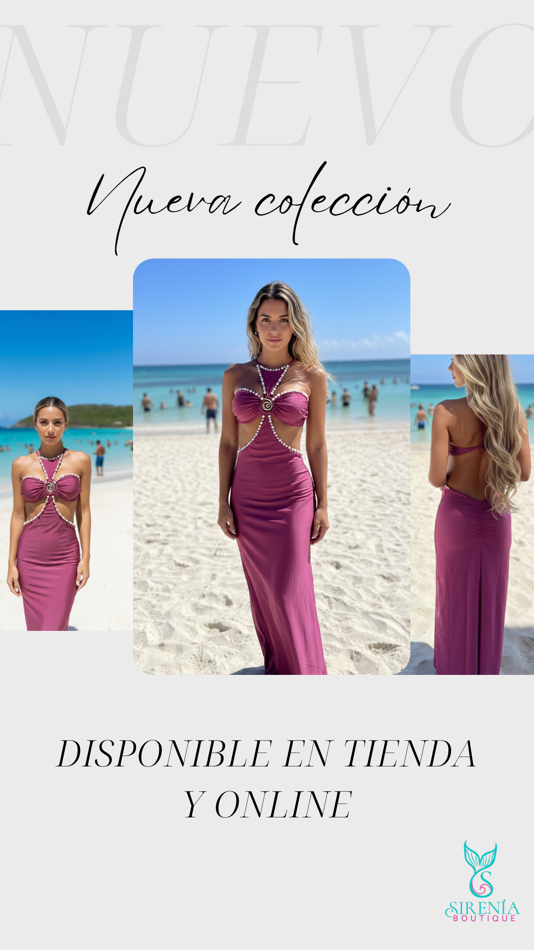 Diosa del Mar Maxi Dress