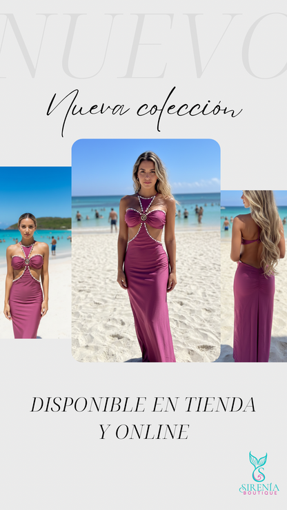 Diosa del Mar Maxi Dress