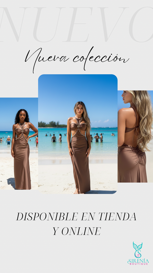 Cocoa Sunset Maxi Dress