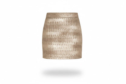 Piuter Leather Skirt