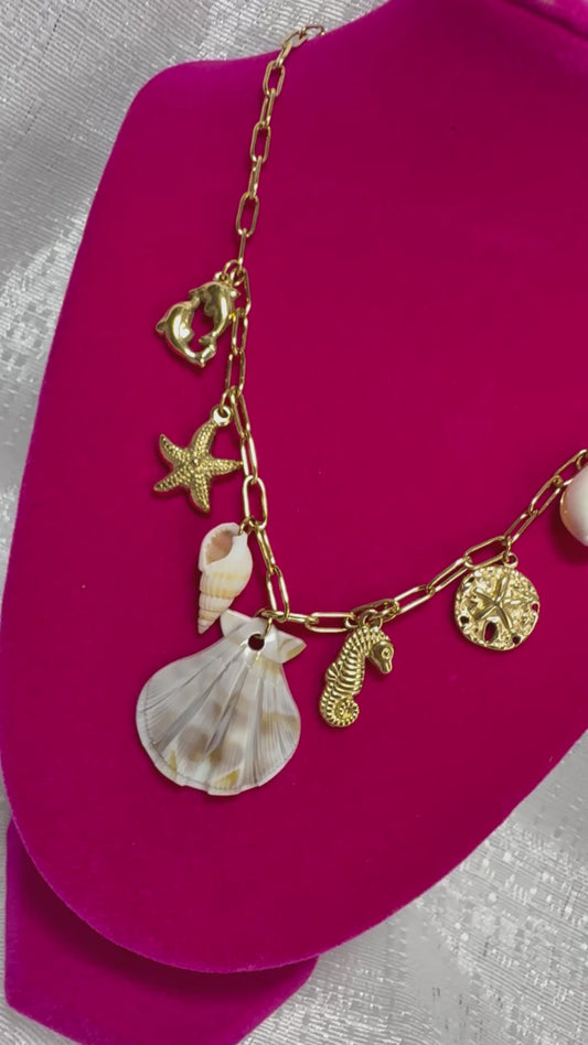 Ocean Charm Necklace