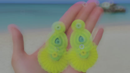 Emerald Lime Wave Drop